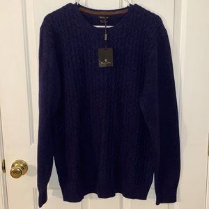 Massimo Dutti Men’s Wool Cashmere Blend Sweater